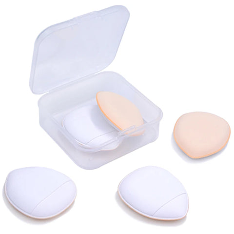 5/10Pcs Mini Finger Puff Foundation Small Air Cushion Powder Sponge Face Concealer BB Cream Cosmetic Applicator Makeup Tools