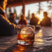 Sphere Ice Mold - Ball Ice Cube Tray for Whiskey, Slow-Melting, 100% Silicone, No-Plastic, Easy Release, Ideal for Gifting and Elevating Cocktails